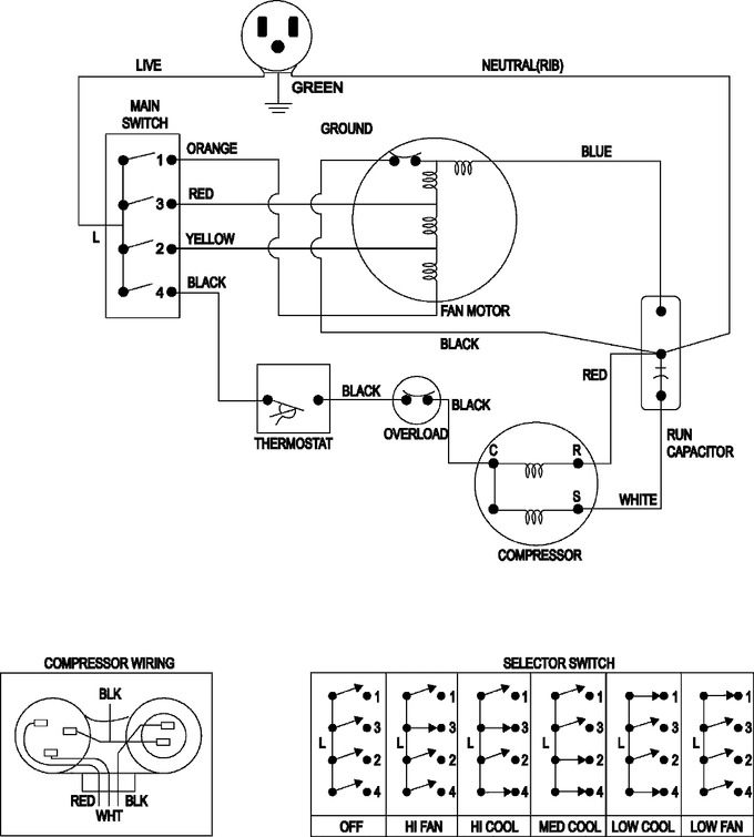 Diagram for AW1200A/XAA