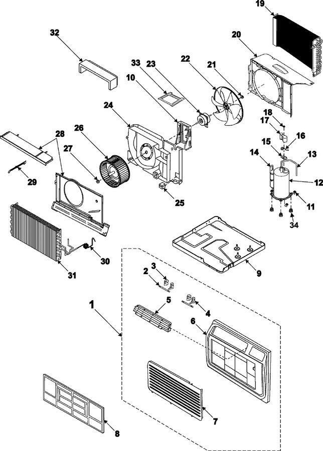 Diagram for AW1403M