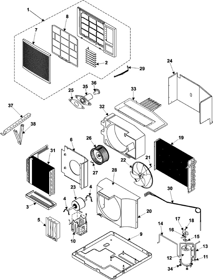 Diagram for AW1800A