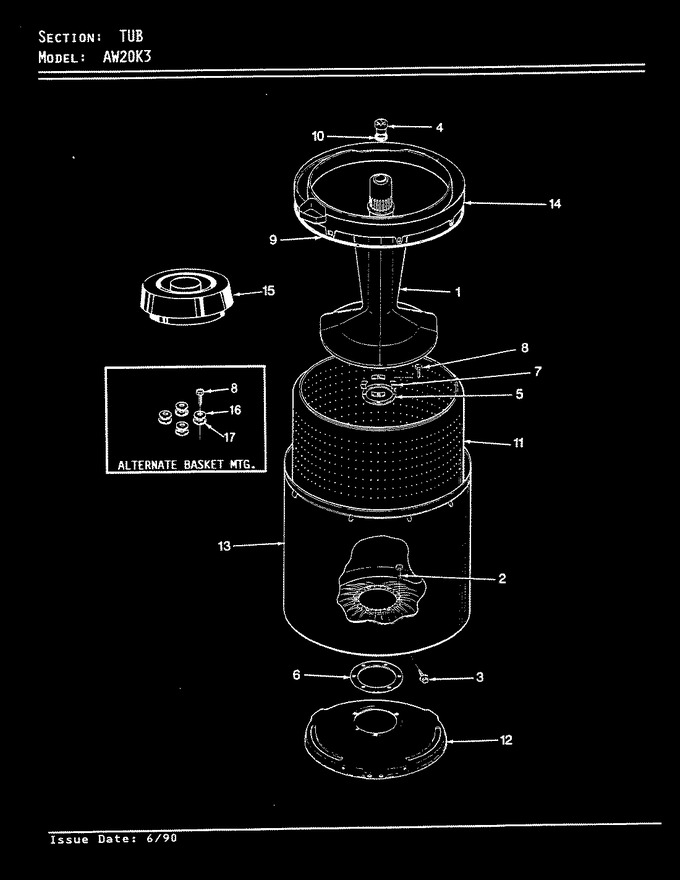 Diagram for AW20K3H