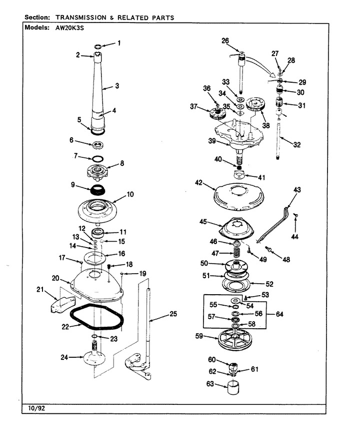 Diagram for AW20K3HS