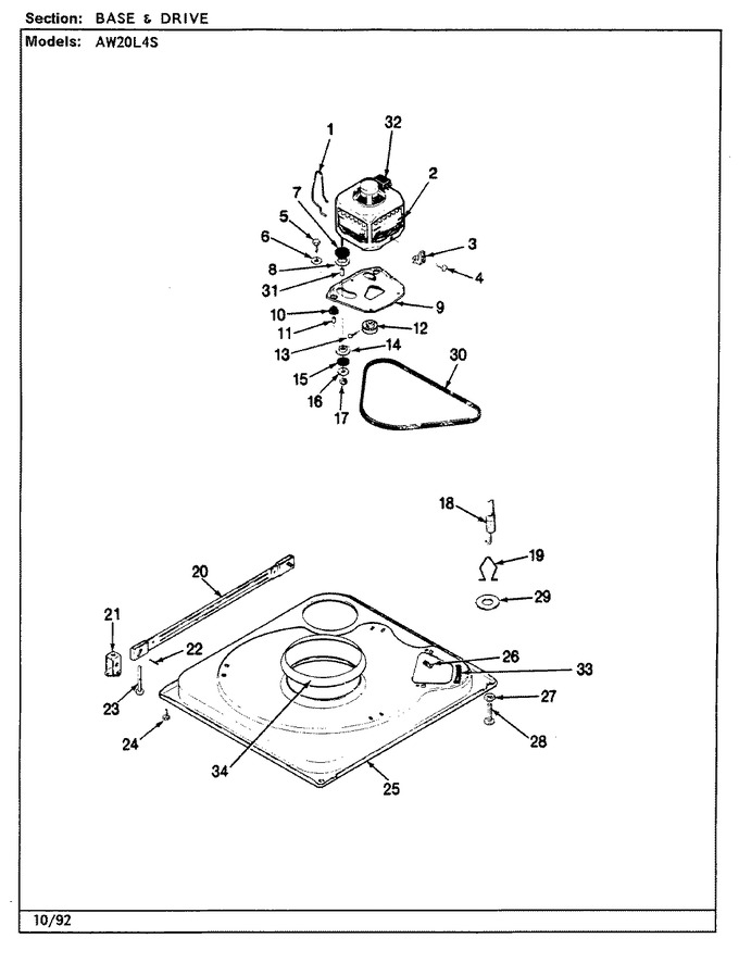 Diagram for AW20L4AS
