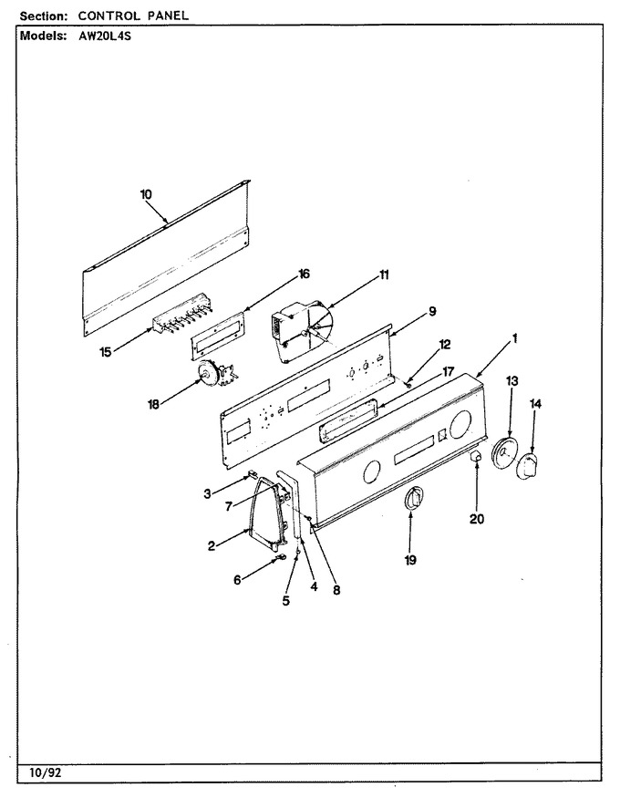Diagram for AW20L4HS
