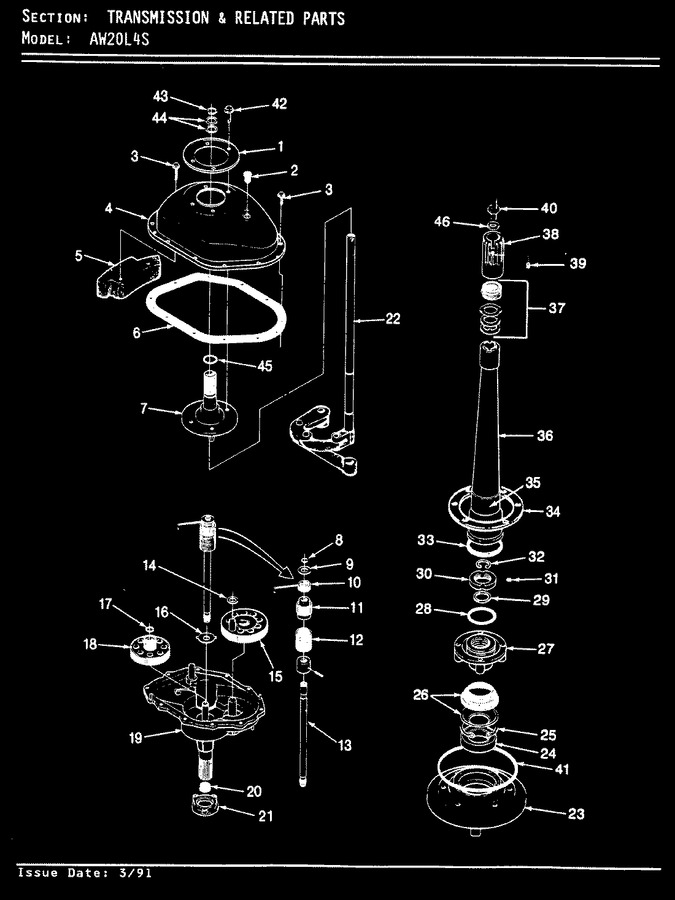 Diagram for AW20L4AS