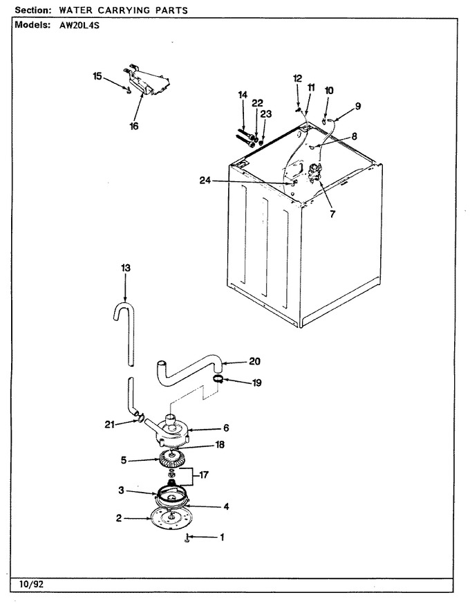 Diagram for AW20L4AS
