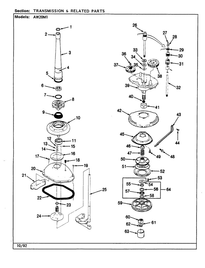 Diagram for AW20M1W