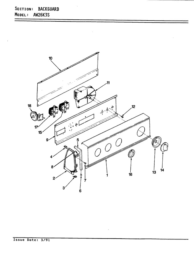 Diagram for AW26K3HS