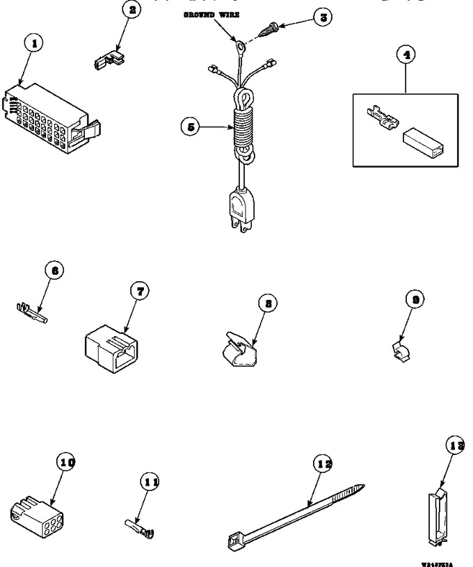 Diagram for AWM371W2 (BOM: PAWM371W2)