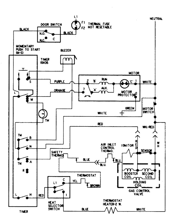 Diagram for PYG2300AWW