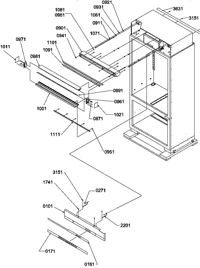 Diagram for B136CAR3 (BOM: P1318402W)