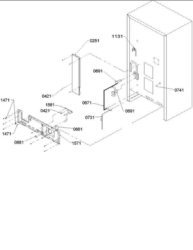 Diagram for BRF20VW (BOM: P1321303W W)