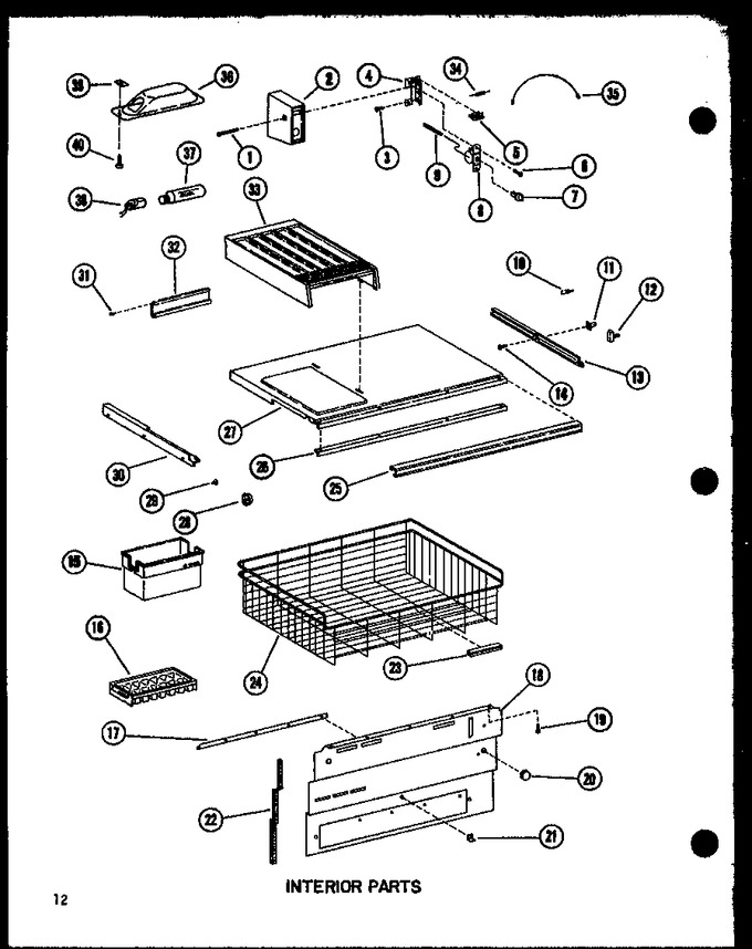 Diagram for BCI20BL (BOM: P6023518W L)