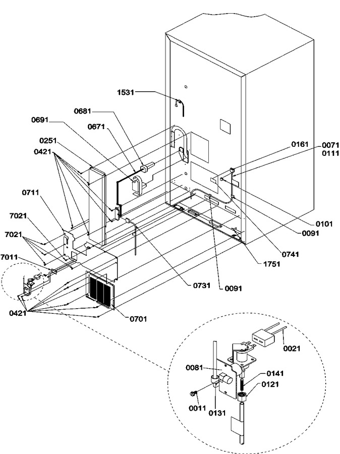 Diagram for BX21VW (BOM: P1321503W W)