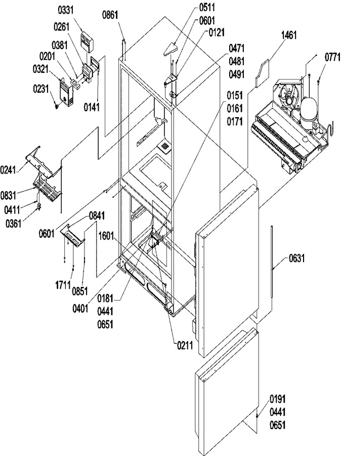 Diagram for BX21VL (BOM: P1321503W L)
