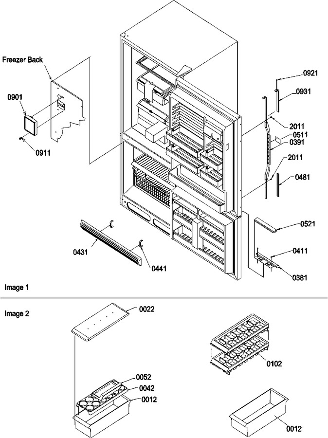 Diagram for BX21VW (BOM: P1321503W W)