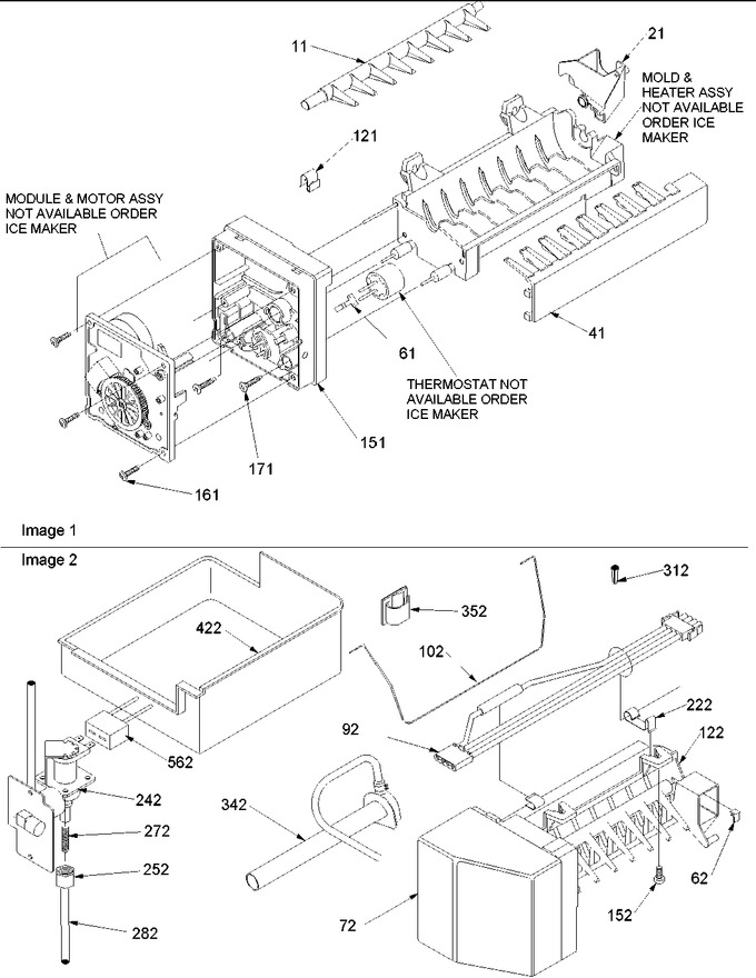 Diagram for BCI21VL (BOM: P1325005W L)
