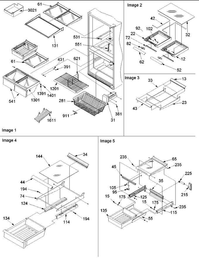Diagram for BG21VW (BOM: P1325001W W)