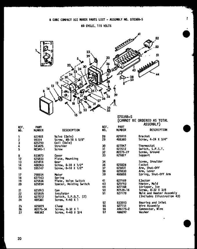 Diagram for BCI20CC (BOM: P6023521W C)