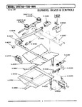 Diagram for 02 - Burners, Valves & Controls