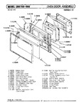 Diagram for 05 - Oven Door Assembly