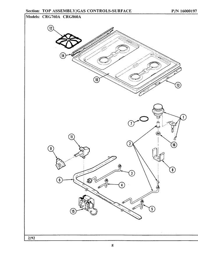 Diagram for LCRG860