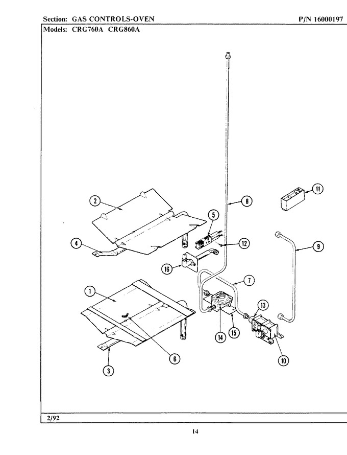 Diagram for BCRG860A