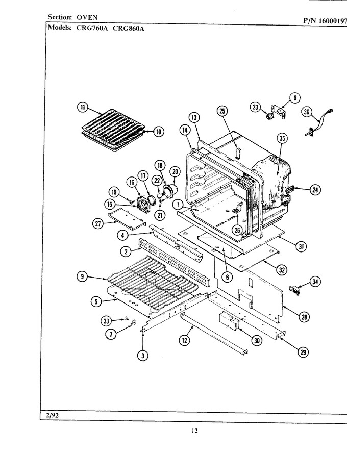 Diagram for LCRG760A