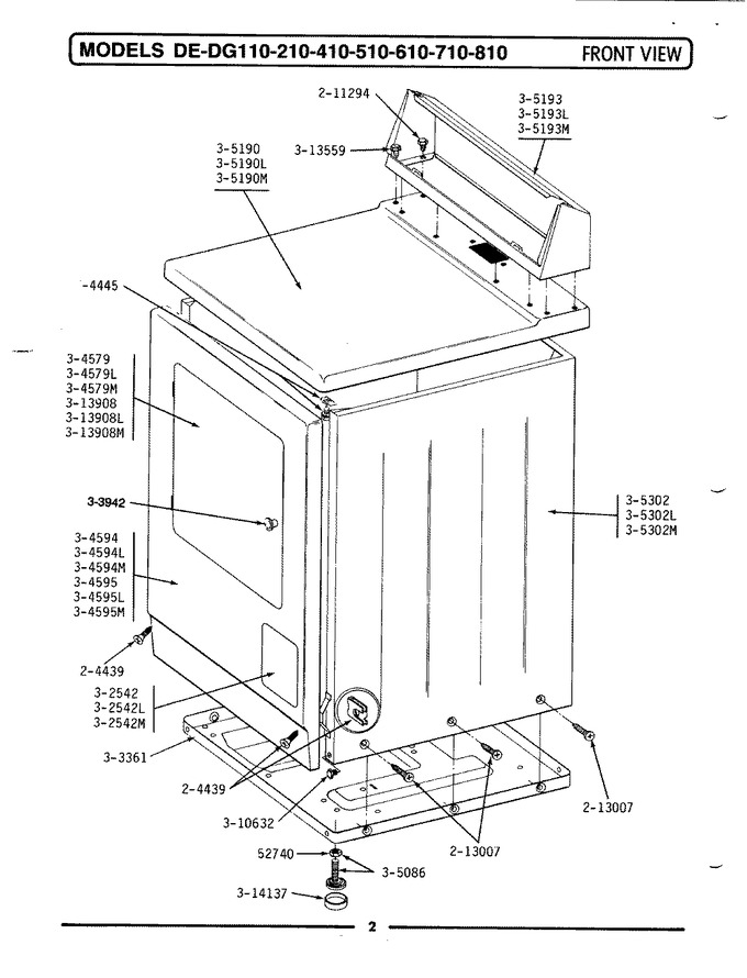 Diagram for LDG710