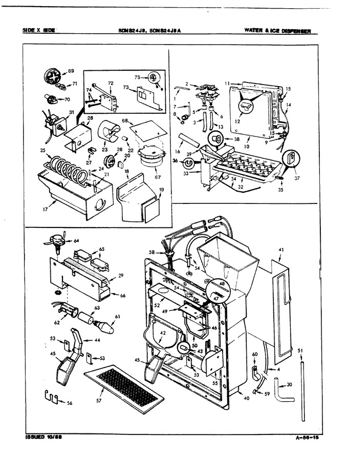 Diagram for BDNS24J9 (BOM: 8N67B)