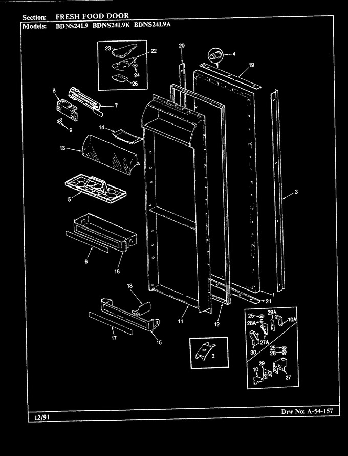 Diagram for BDNS24L9K (BOM: BU85A)
