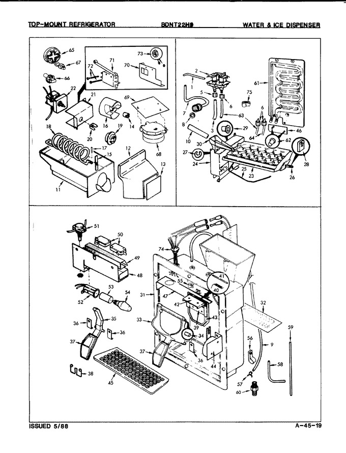 Diagram for BDNT22H9H (BOM: 7B22A)