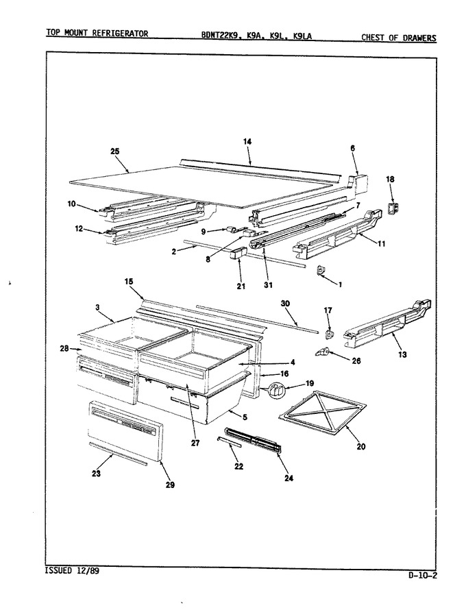 Diagram for BDNT22K9L (BOM: 9A56B)