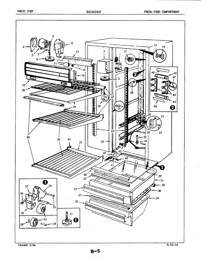 Diagram for BICNS24D9A (BOM: 4L45B)