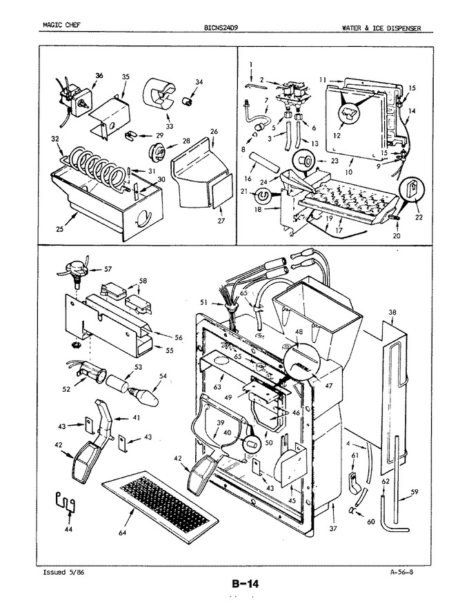 Diagram for BICNS24D9A (BOM: 4L45B)