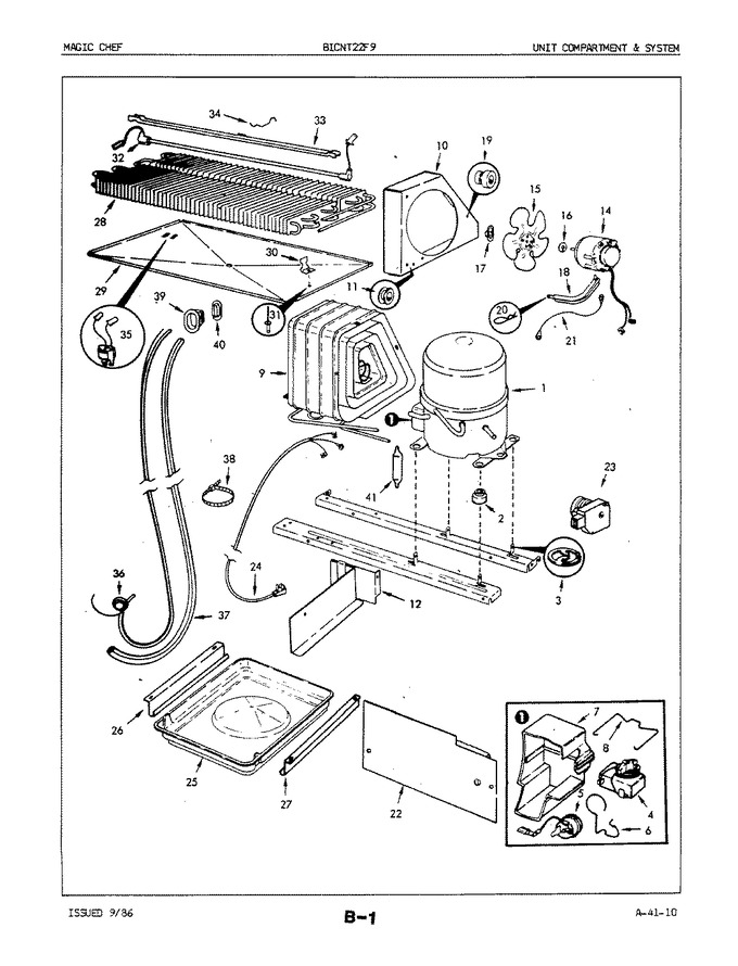 Diagram for BICNT22F9 (BOM: 5B54A)