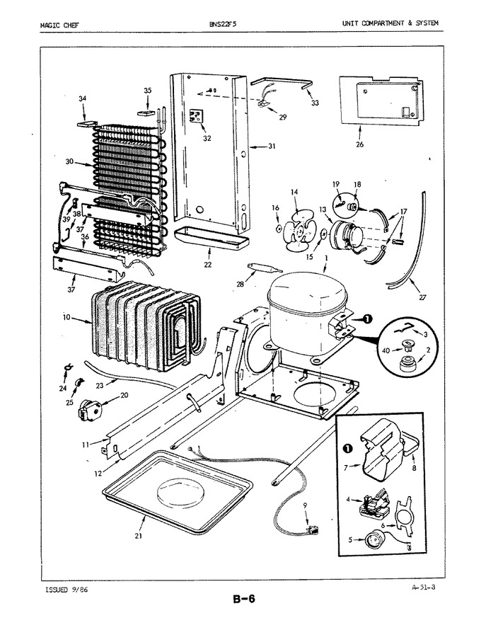Diagram for BNS22F5H (BOM: 5L53B)