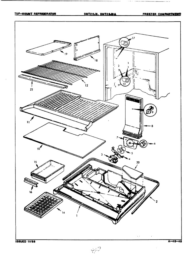 Diagram for BNT23J9A (BOM: 8A22A)