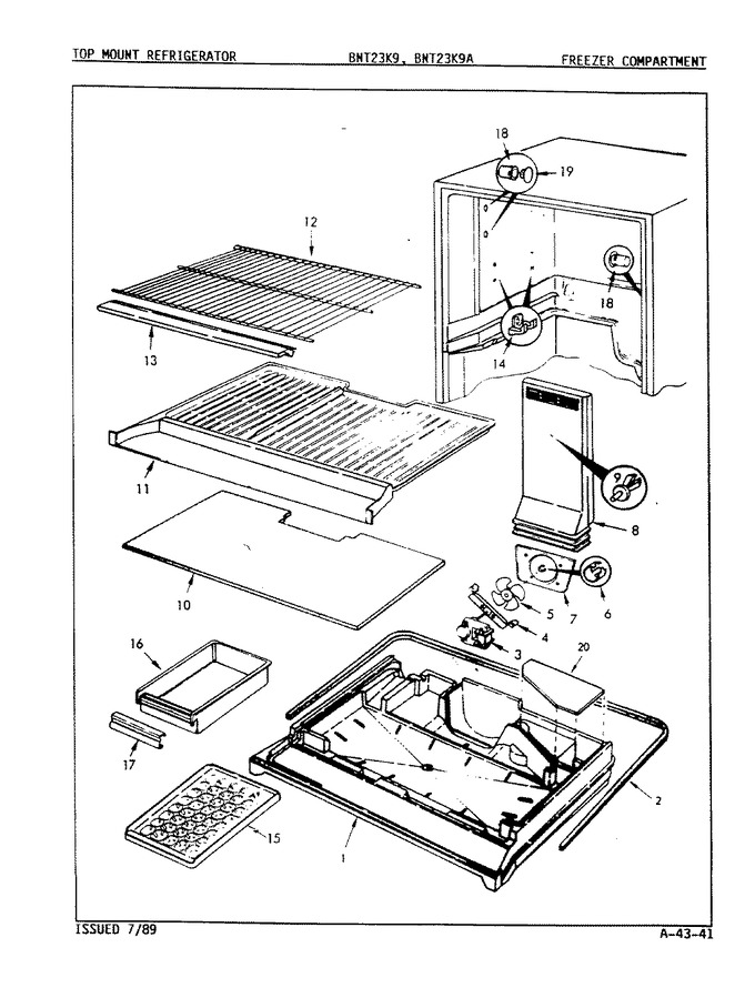 Diagram for BNT23K9A (BOM: 9A42A)