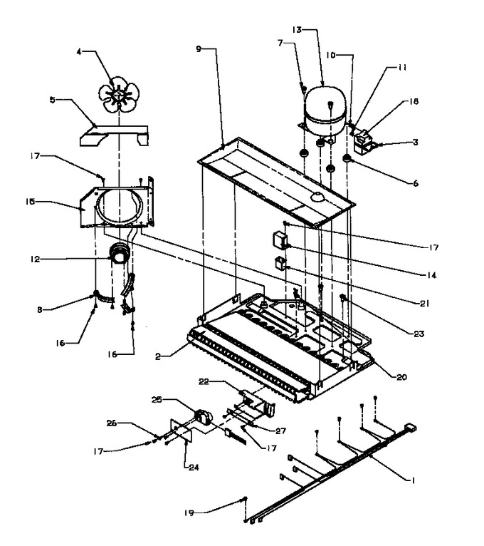 Diagram for BX22RE (BOM: P1161602W E)