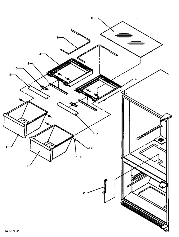 Diagram for BZ22RE (BOM: P1161601W E)