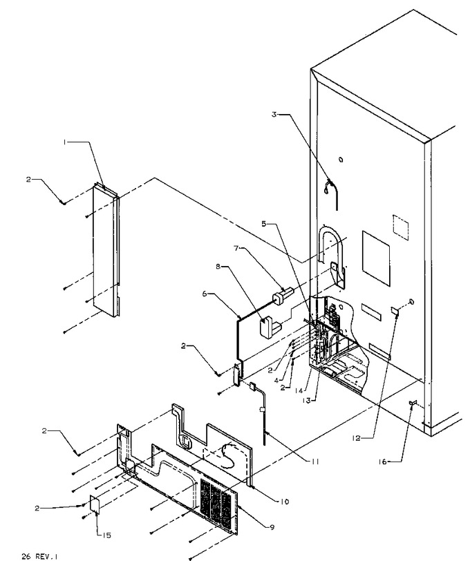 Diagram for BZ20RG (BOM: P1161501W G)