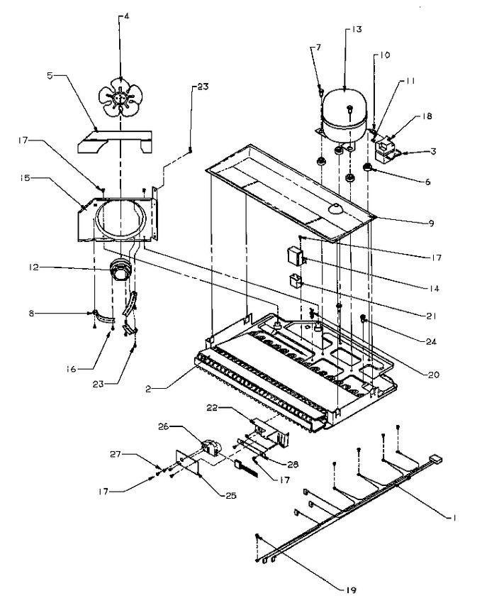 Diagram for BS20RBW (BOM: P1161507W W)