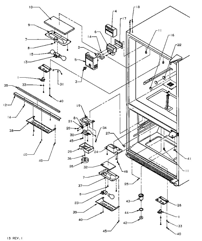 Diagram for BZ20RG (BOM: P1161501W G)