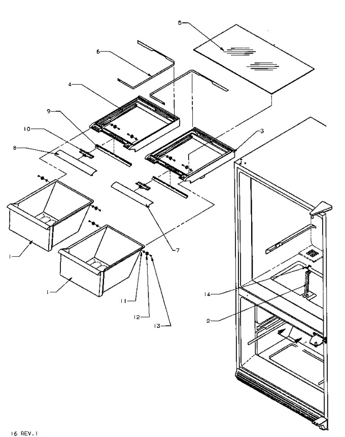 Diagram for BZ20RW (BOM: P1161501W W)