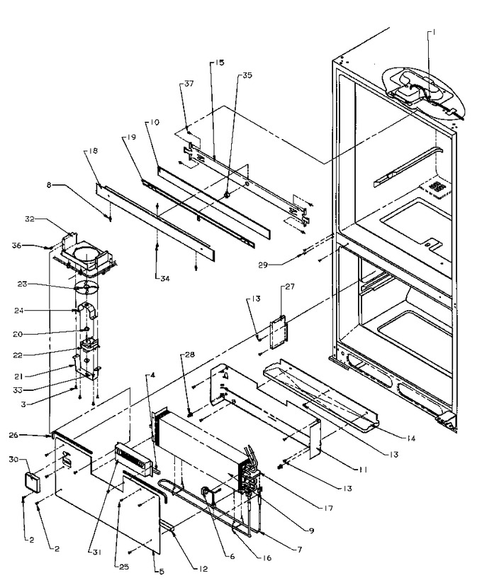 Diagram for BS20RBW (BOM: P1161507W W)