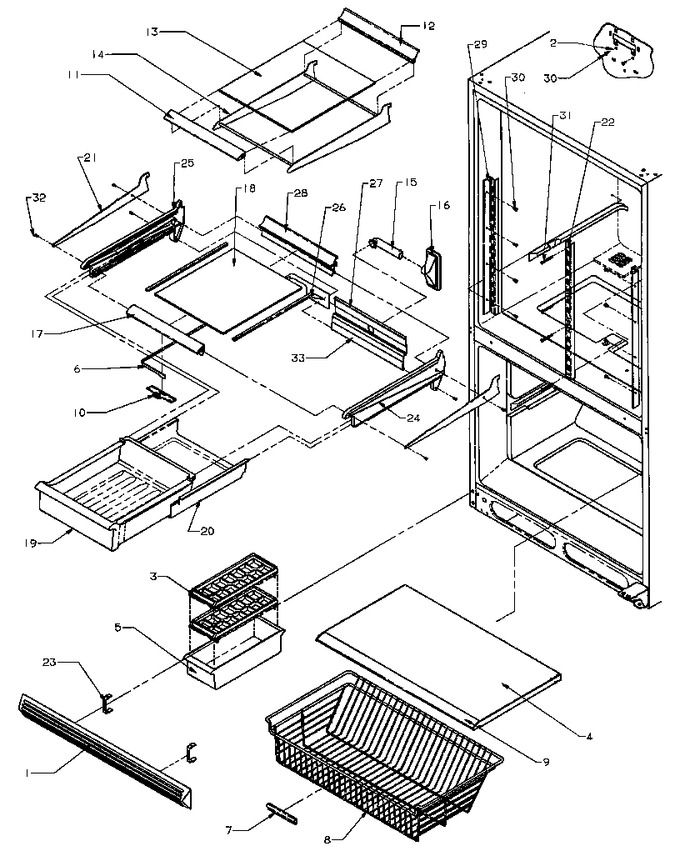 Diagram for BS20RBW (BOM: P1161507W W)