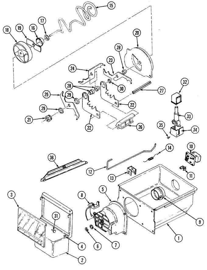 Diagram for RSW2200CAL (BOM: DM37A)