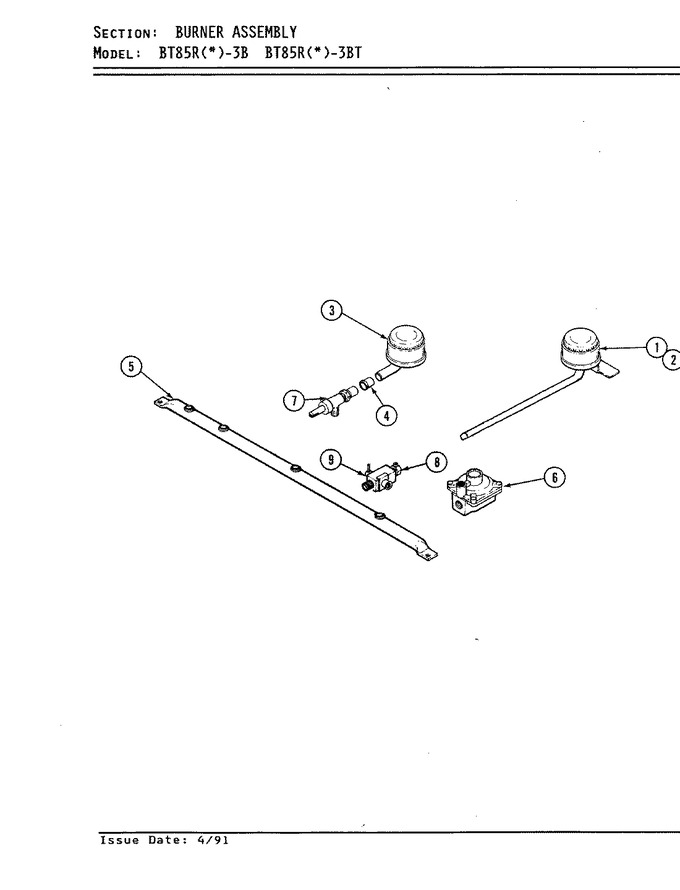Diagram for BT85RS-3B
