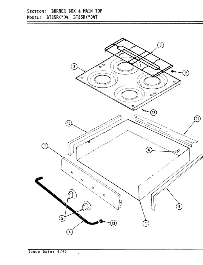 Diagram for BT85RN-4