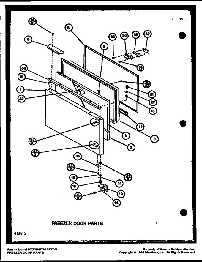 Diagram for BX20M (BOM: P7812520W W)